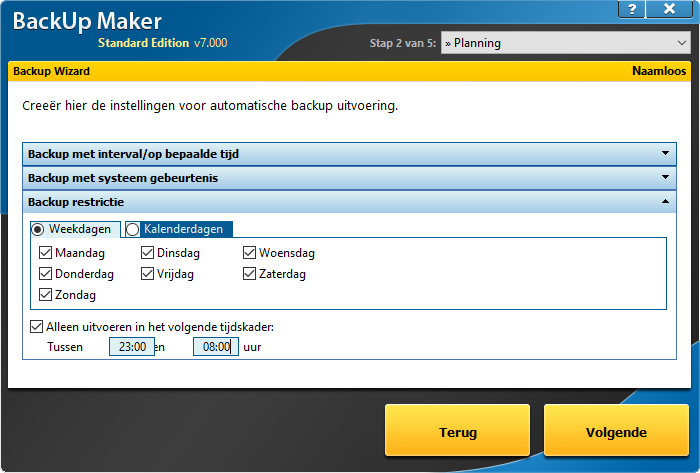 Back-Up maker afbeelding 6