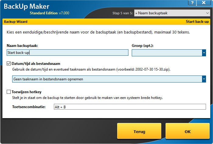 Back-Up maker afbeelding 9
